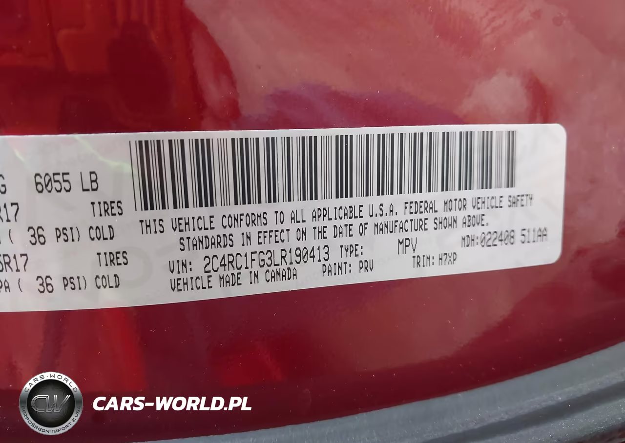 2020 Chrysler Pacifica Touring VIN:2C4RC1FG3LR190413 - 9