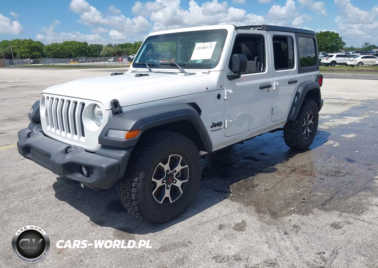 2022 Jeep Wrangler Unlimited Sport S 4X4 VIN:1C4HJXDM9NW272637 - 2