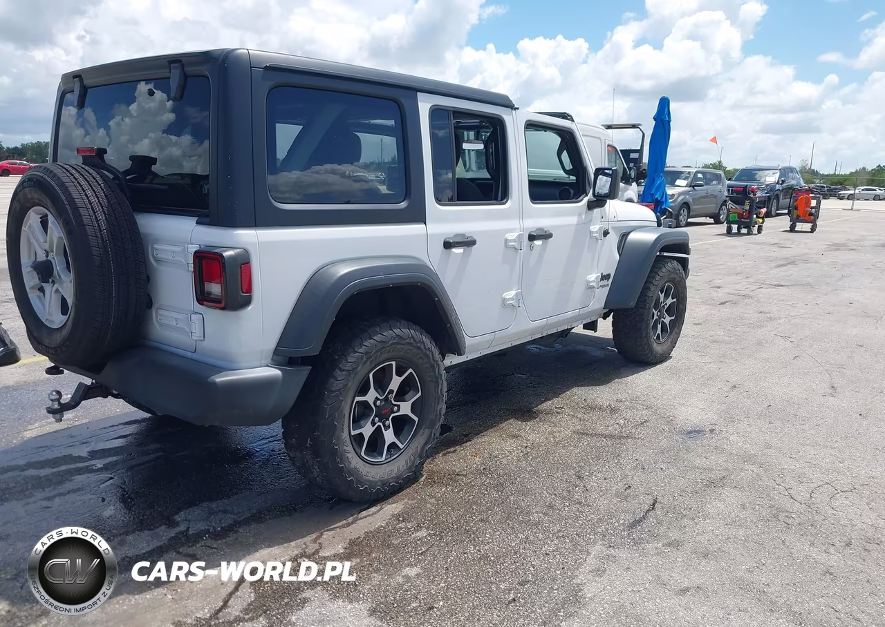 2022 Jeep Wrangler Unlimited Sport S 4X4 VIN:1C4HJXDM9NW272637 - 4