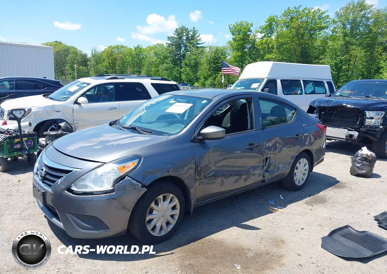 2017 Nissan Versa 1.6 S+ VIN:3N1CN7AP2HL826918 - 2