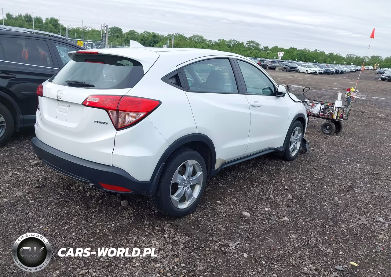 2016 Honda Hr-V Lx VIN:3CZRU6H35GM721851 - 4