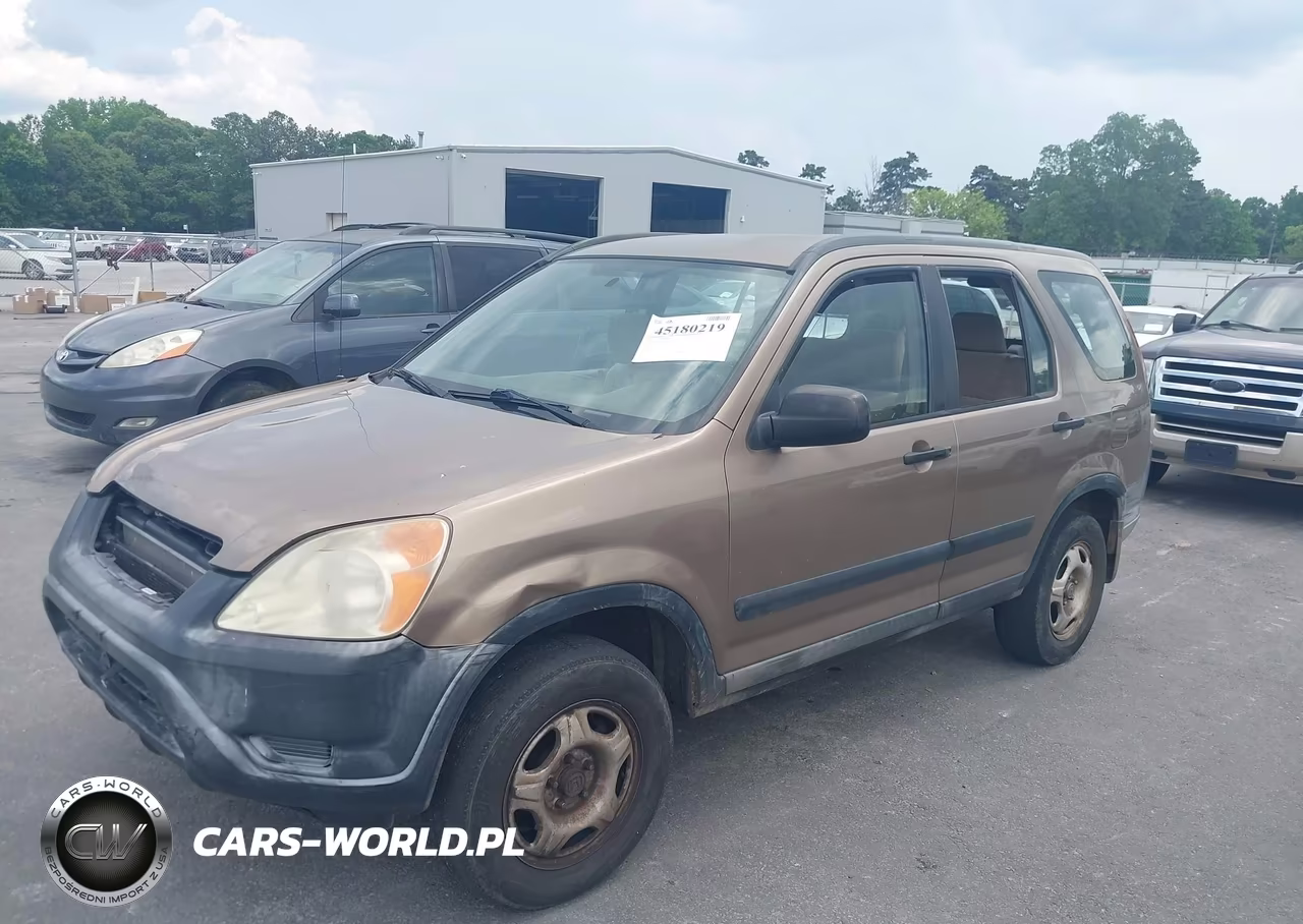 2002 Honda Cr-V Lx VIN:JHLRD78442C051260 - 2