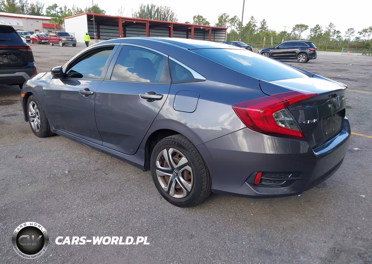 2018 Honda Civic Lx VIN:2HGFC2F51JH588229 - 3