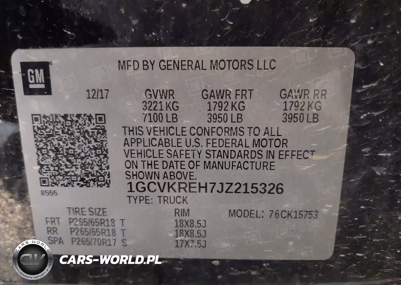 2018 Chevrolet Silverado 1500 1Lt VIN:1GCVKREH7JZ215326 - 9