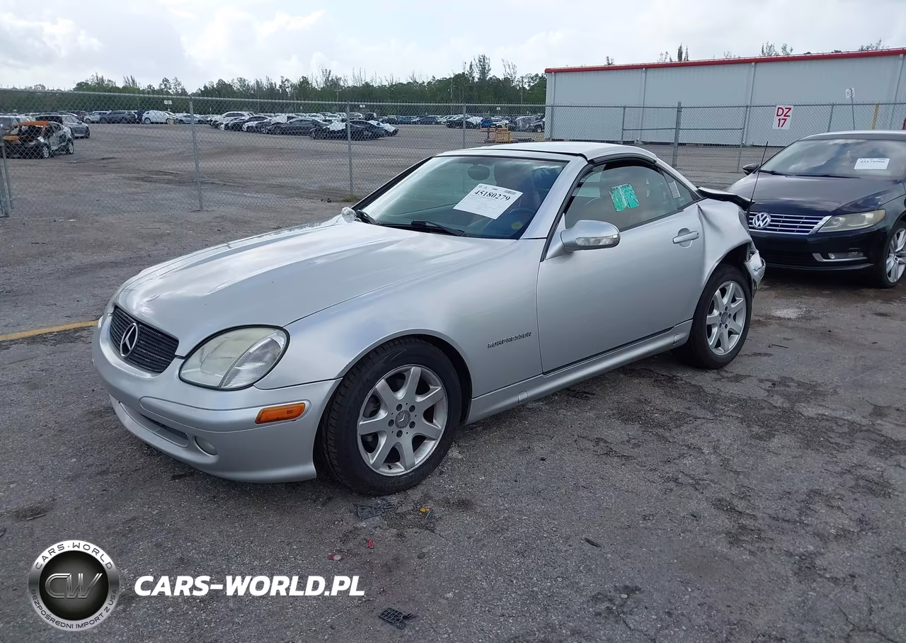 2001 Mercedes-Benz Slk 230 Kompressor VIN:WDBKK49F71F227412 - 2
