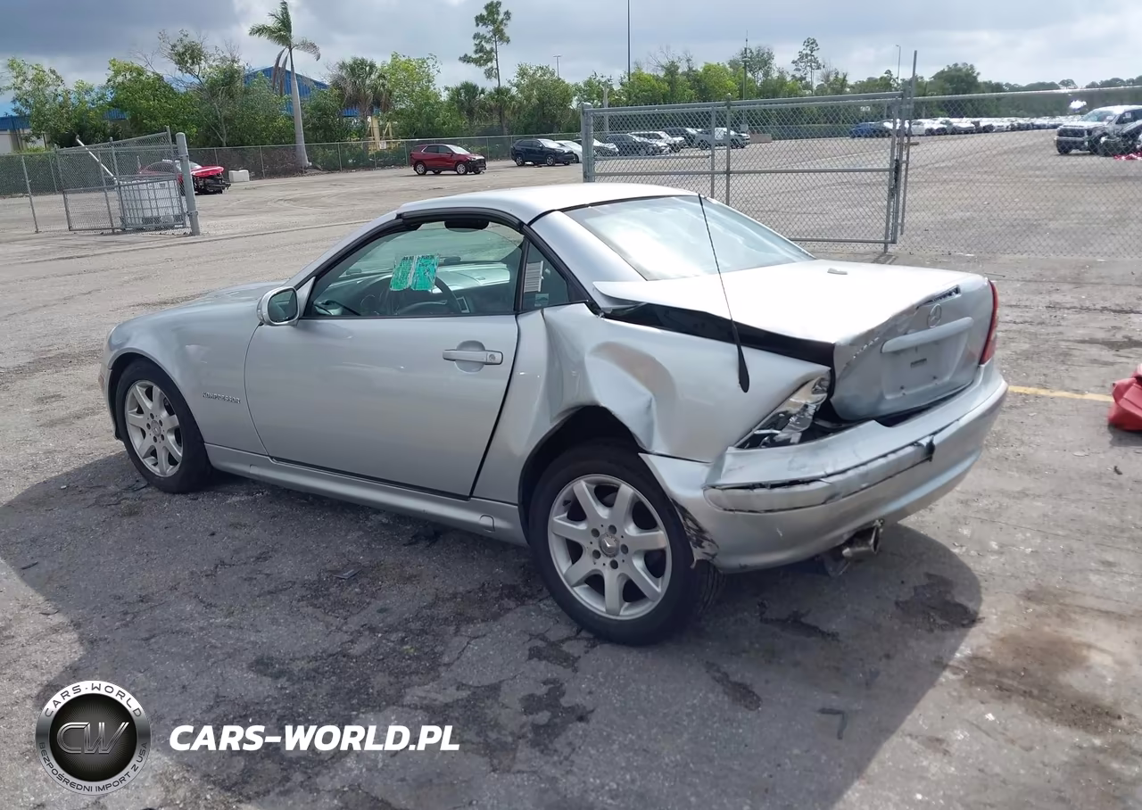 2001 Mercedes-Benz Slk 230 Kompressor VIN:WDBKK49F71F227412 - 3
