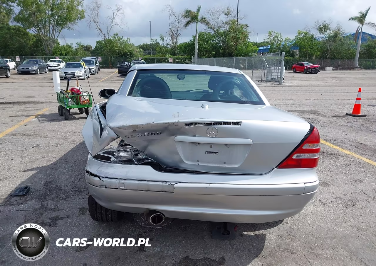 2001 Mercedes-Benz Slk 230 Kompressor VIN:WDBKK49F71F227412 - 6