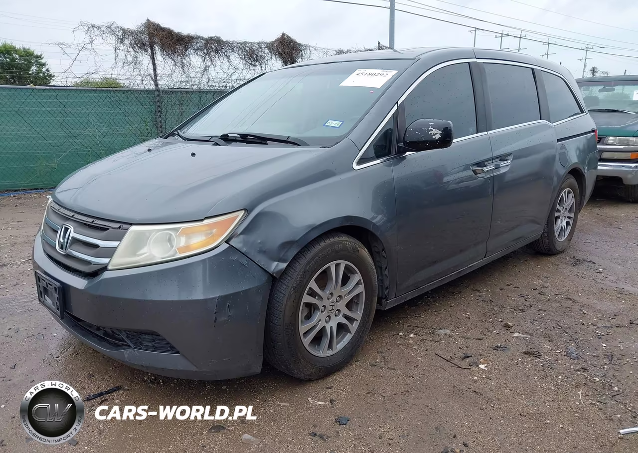 2011 Honda Odyssey Ex-L VIN:5FNRL5H65BB076421 - 2