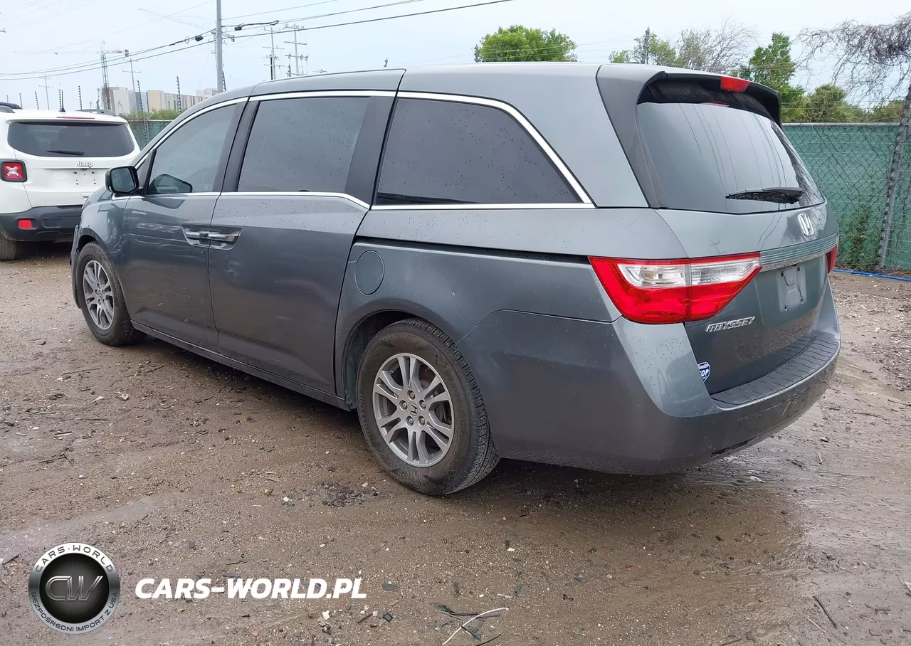 2011 Honda Odyssey Ex-L VIN:5FNRL5H65BB076421 - 3