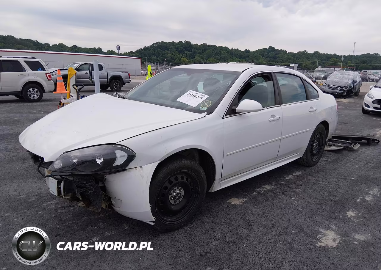 2012 Chevrolet Impala Police VIN:2G1WD5E34C1157112 - 2