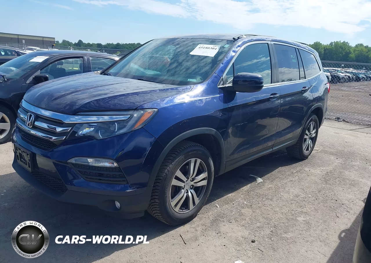 2016 Honda Pilot Ex VIN:5FNYF5H31GB029855 - 2