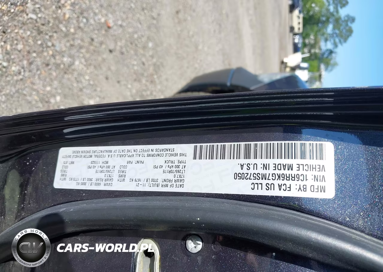 2021 Ram 1500 Classic Tradesman 4X2 5'7 Box VIN:1C6RR6KG7MS572050 - 9