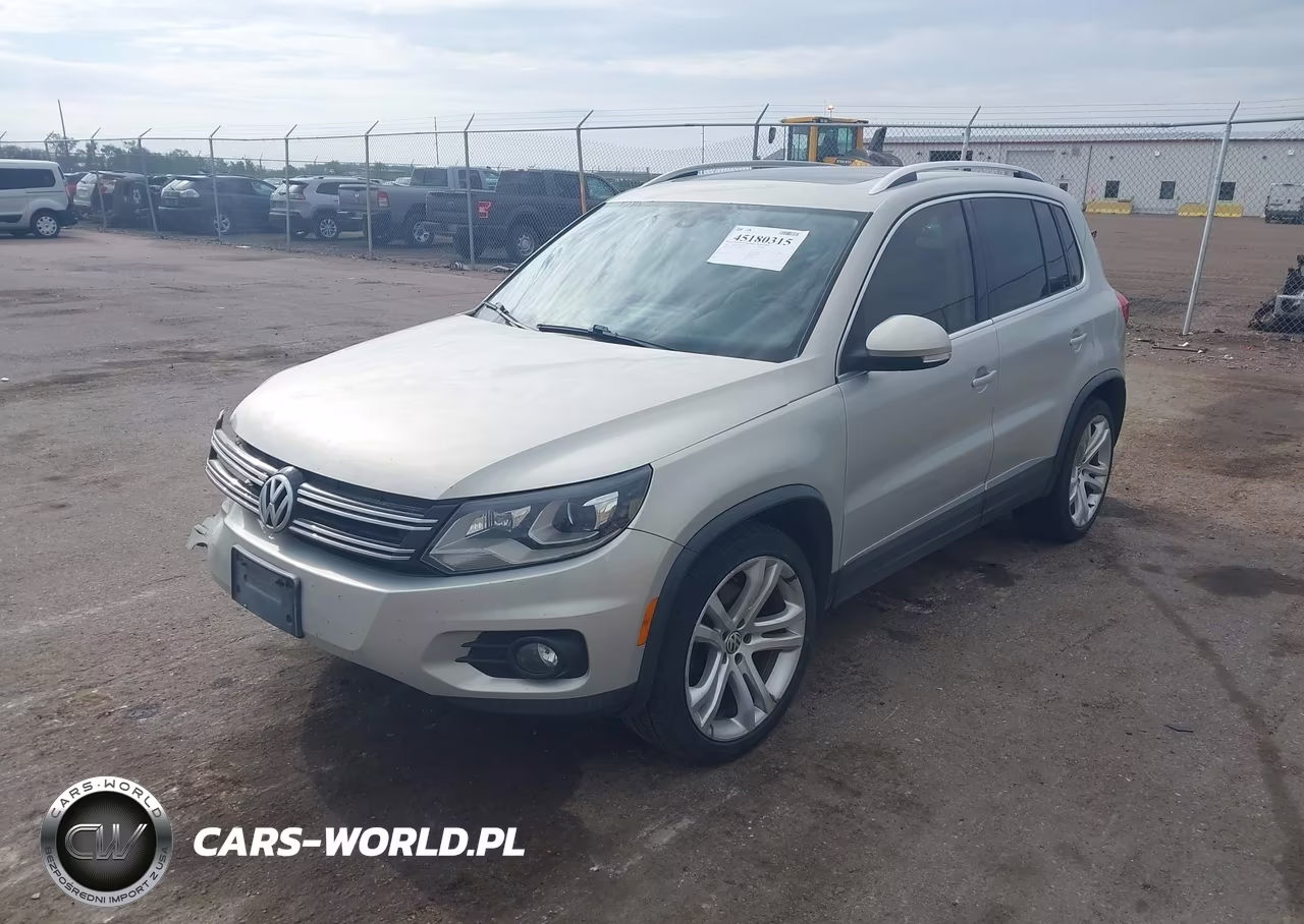 2012 Volkswagen Tiguan Sel VIN:WVGBV7AXXCW607373 - 2