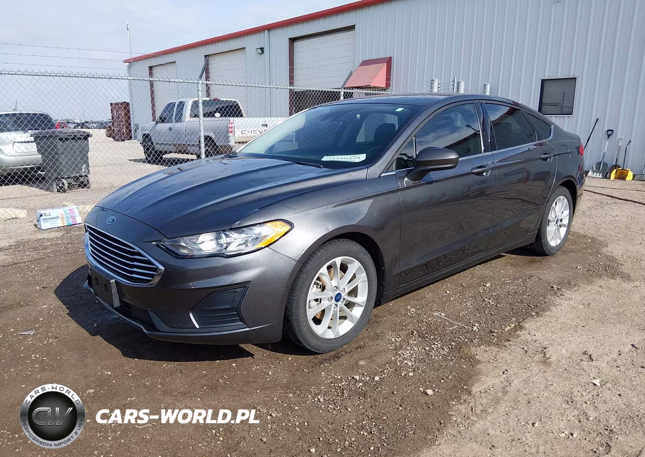 2019 Ford Fusion Se VIN:3FA6P0HD2KR198974 - 2
