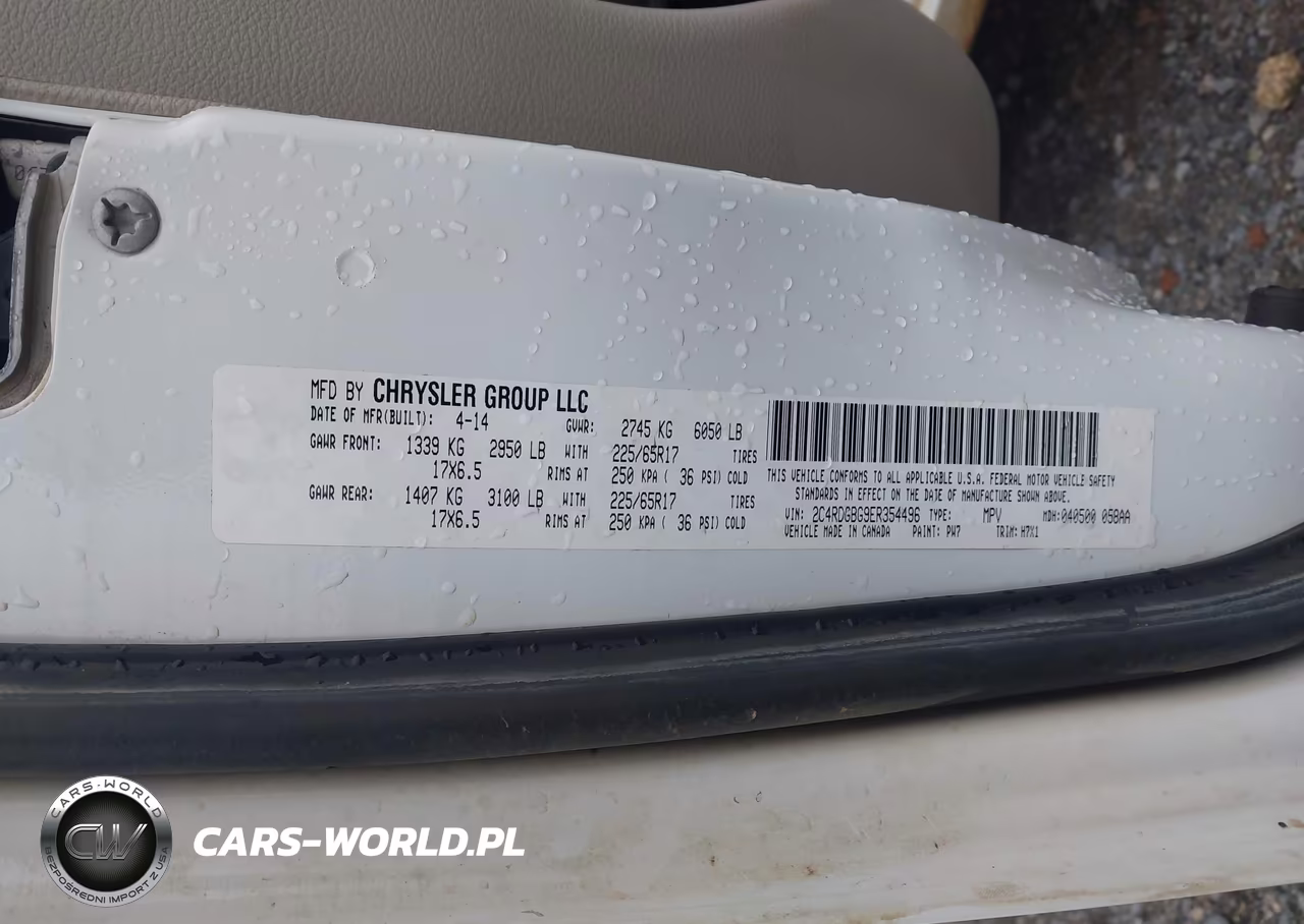 2014 Dodge Grand Caravan Se VIN:2C4RDGBG9ER354496 - 9