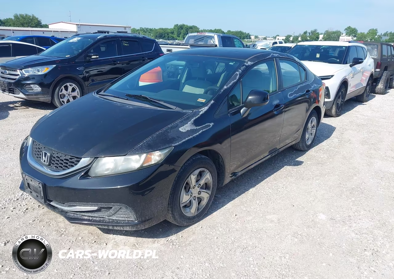 2013 Honda Civic Lx VIN:2HGFB2F57DH513252 - 2