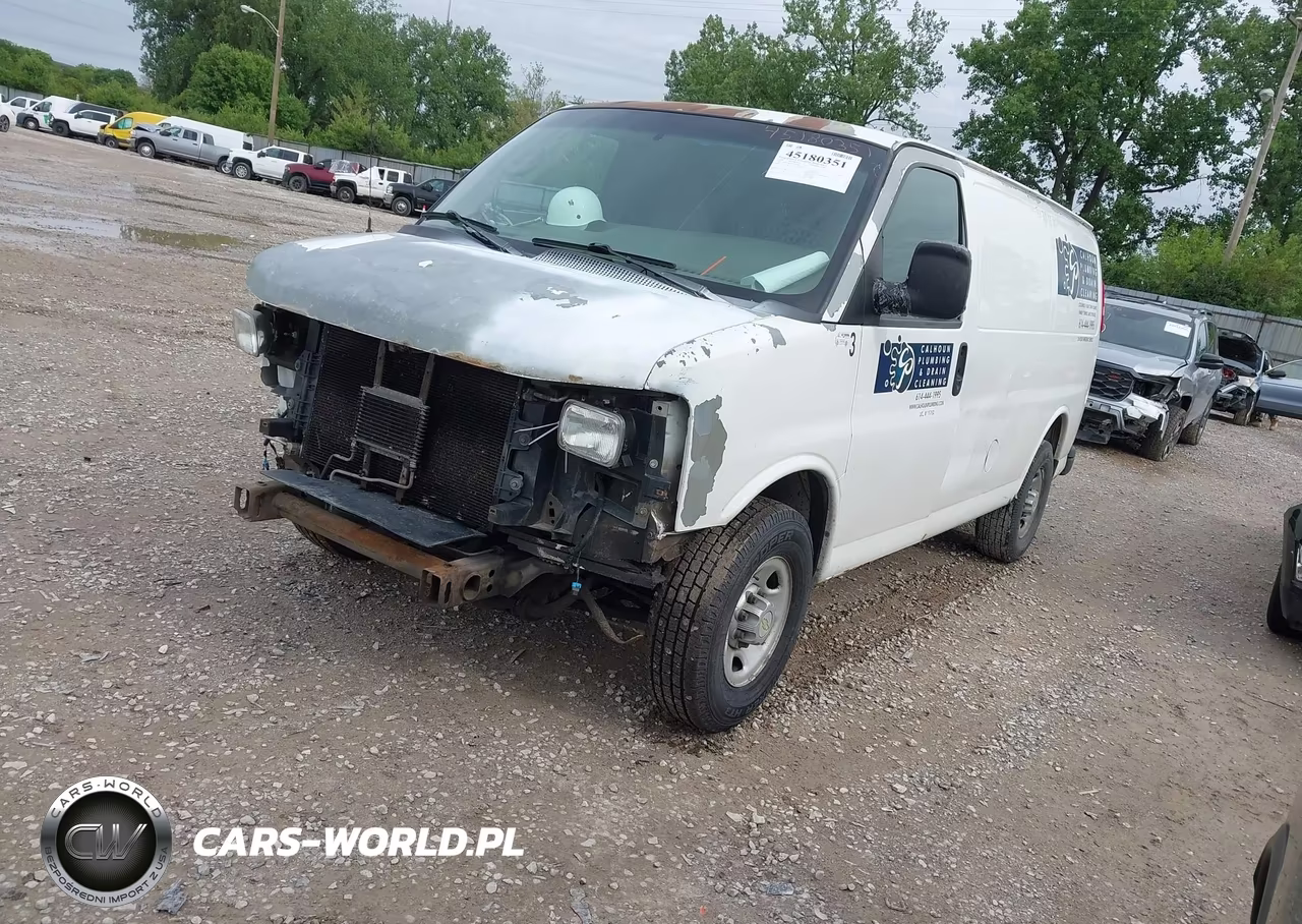 2010 Chevrolet Express 2500 Work Van VIN:1GCZGFBA1A1102558 - 2