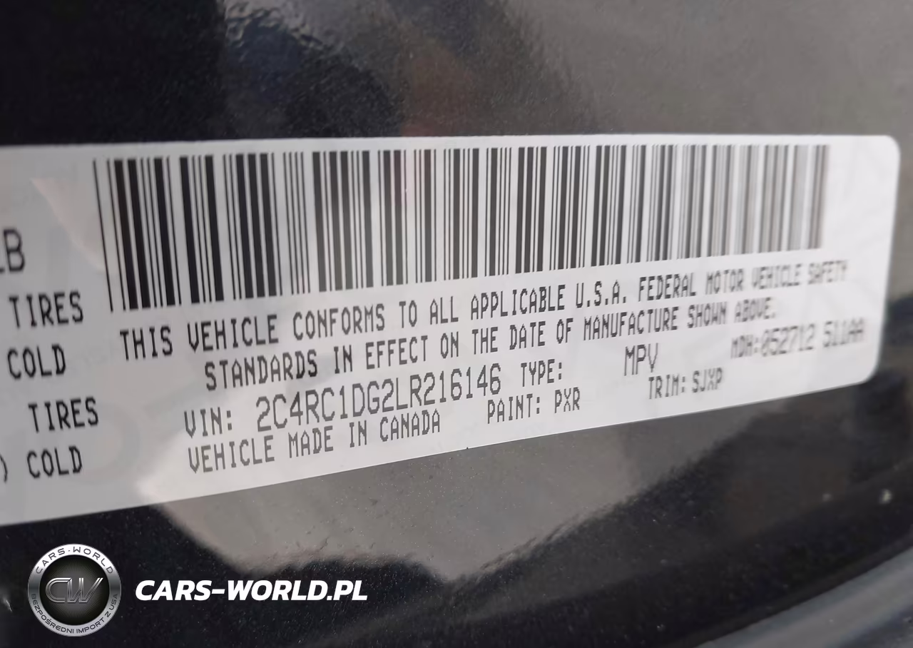 2020 Chrysler Voyager Lxi VIN:2C4RC1DG2LR216146 - 9
