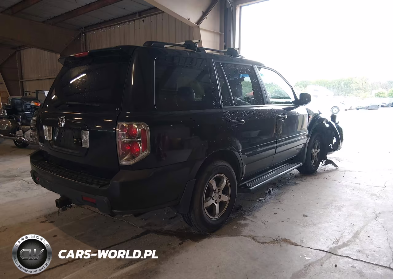 2007 Honda Pilot Ex-L VIN:5FNYF28757B007083 - 4