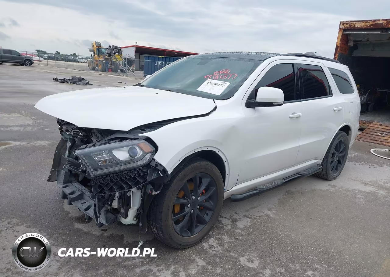 2017 Dodge Durango Gt Rwd VIN:1C4RDHDG1HC798696 - 2