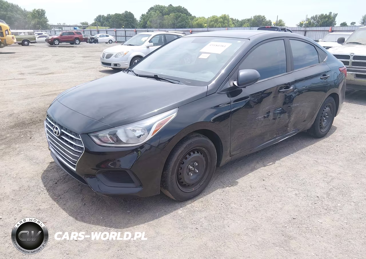 2019 Hyundai Accent Se VIN:3KPC24A37KE080821 - 2