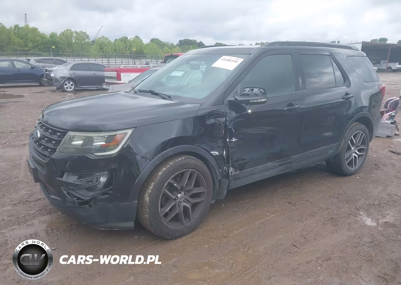 2016 Ford Explorer Sport VIN:1FM5K8GT3GGA32744 - 2