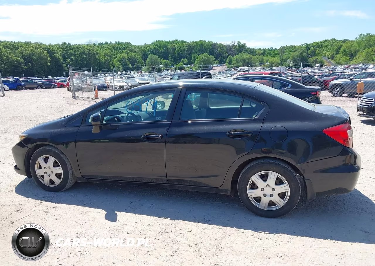 2012 Honda Civic Lx VIN:19XFB2F52CE025528 - 14