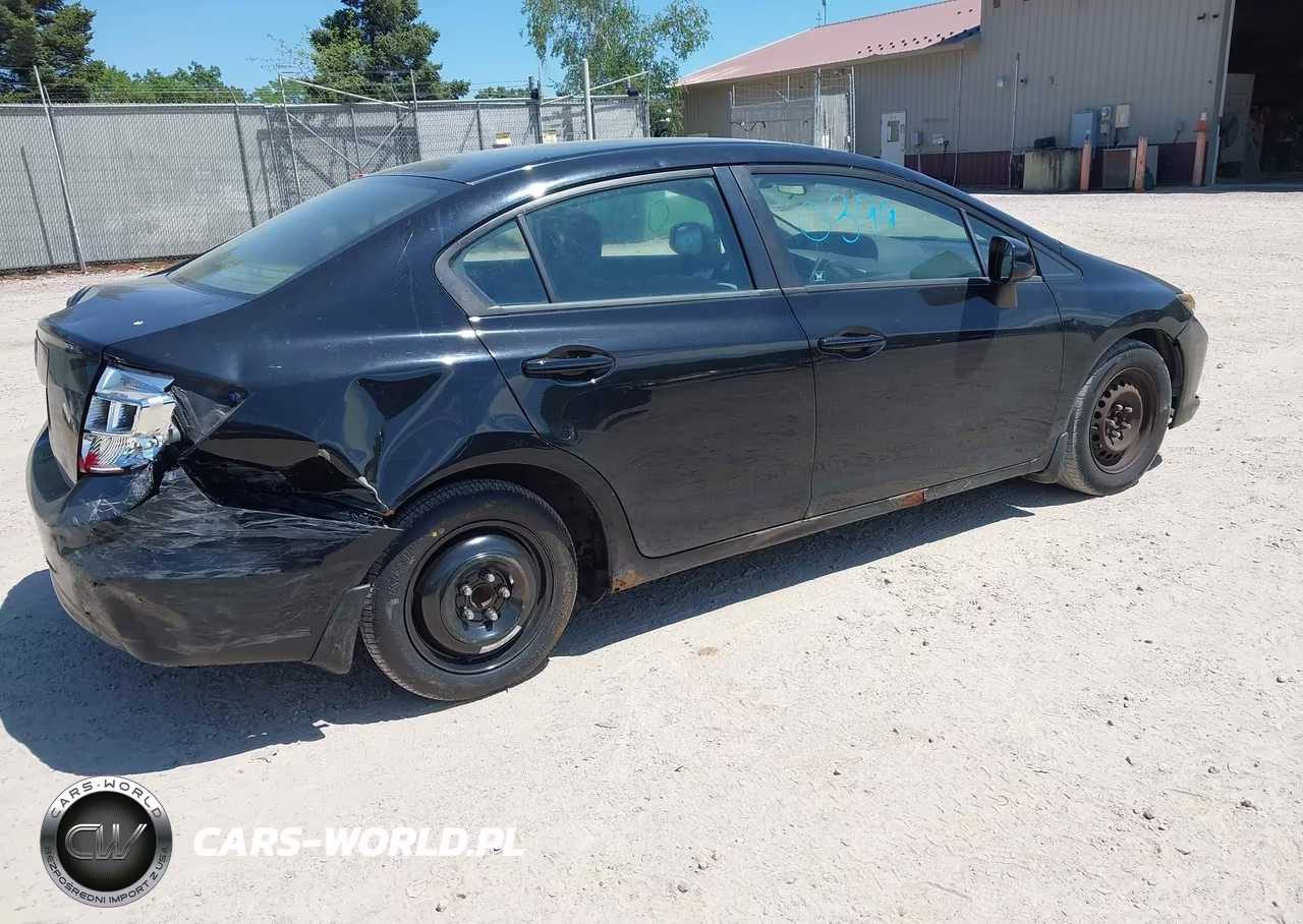 2012 Honda Civic Lx VIN:19XFB2F52CE025528 - 4