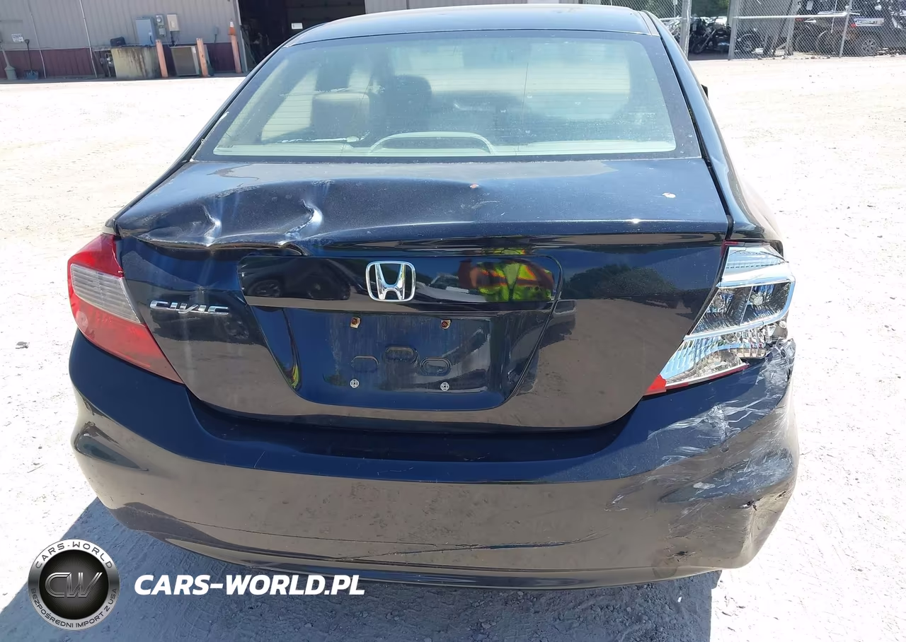 2012 Honda Civic Lx VIN:19XFB2F52CE025528 - 6