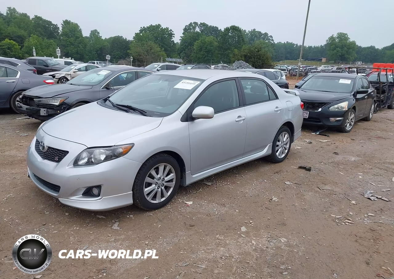 2009 Toyota Corolla S VIN:2T1BU40E29C024710 - 2
