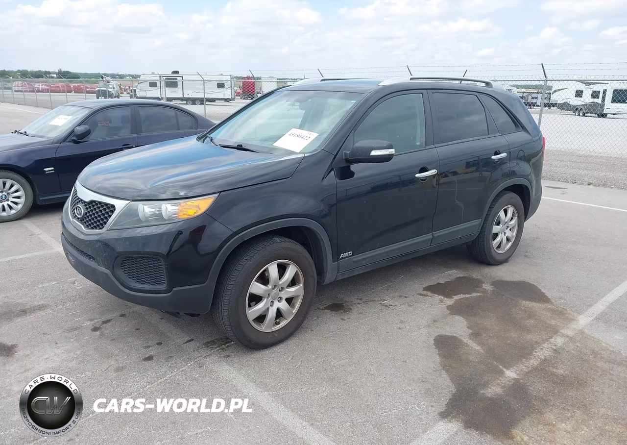 2013 Kia Sorento Lx V6 VIN:5XYKTDA20DG376480 - 2