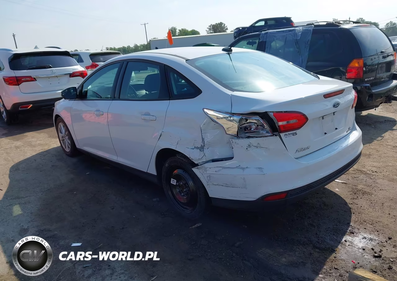 2016 Ford Focus Se VIN:1FADP3F21GL250384 - 3