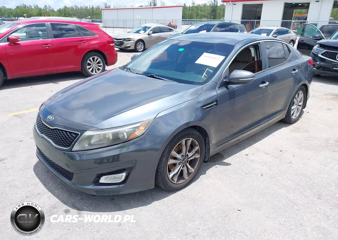 2015 Kia Optima Lx VIN:KNAGM4A78F5639533 - 2