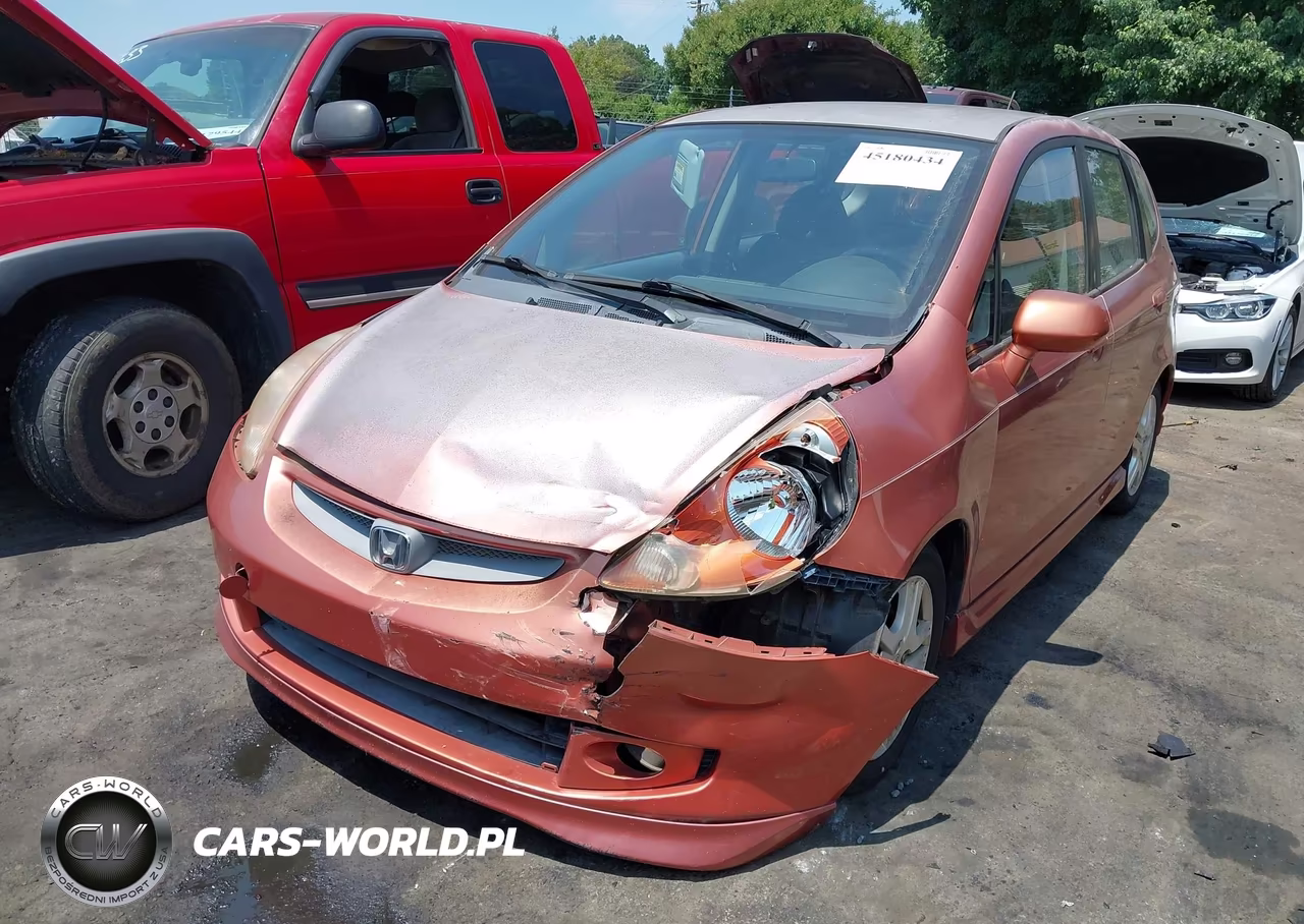 2007 Honda Fit Sport VIN:JHMGD386X7S025451 - 2