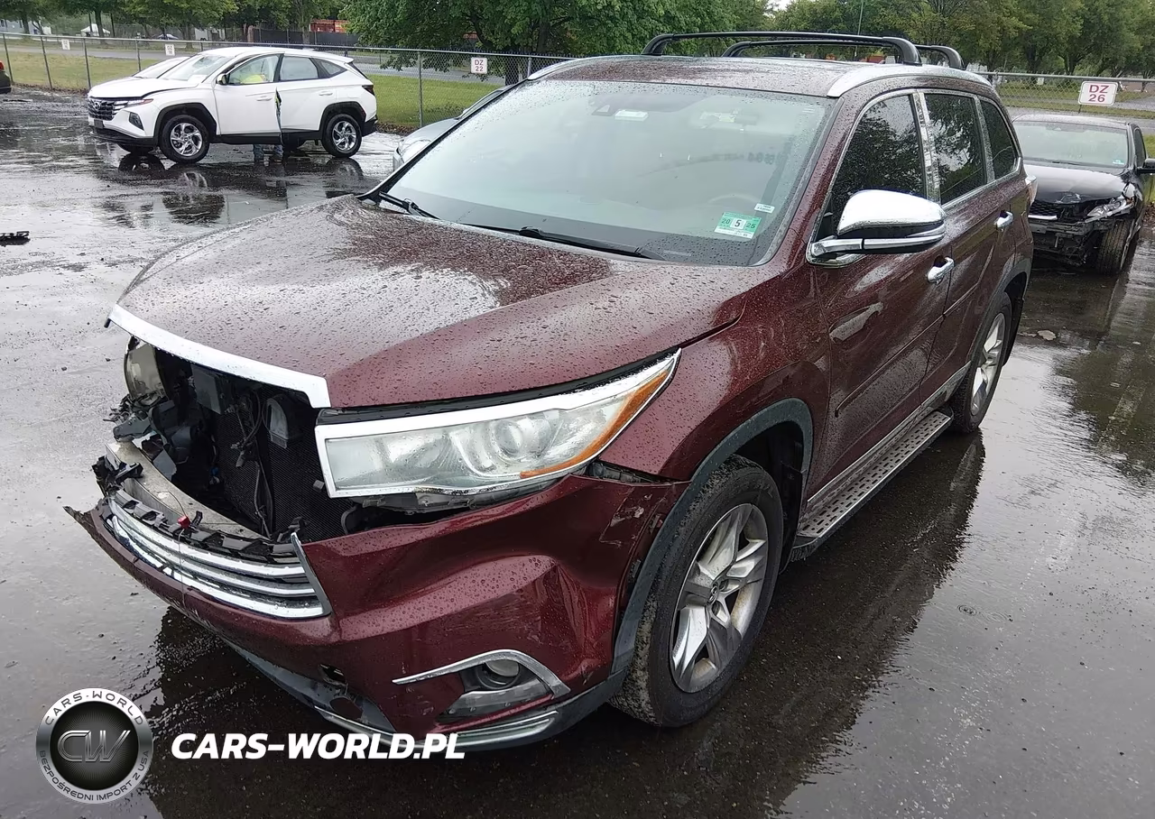 2016 Toyota Highlander Limited V6 VIN:5TDDKRFH4GS285273 - 2
