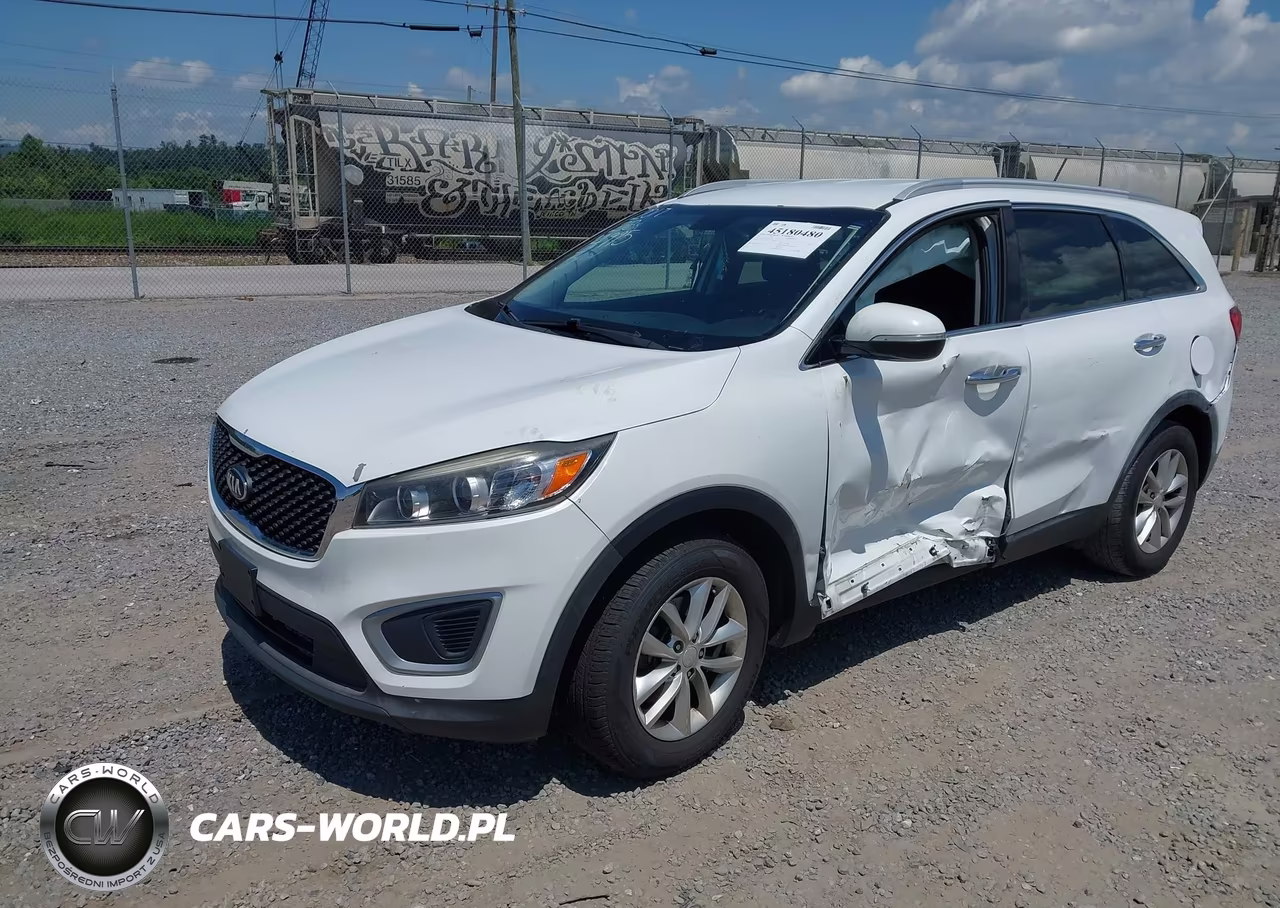 2017 Kia Sorento 3.3L Lx VIN:5XYPG4A54HG320455 - 2