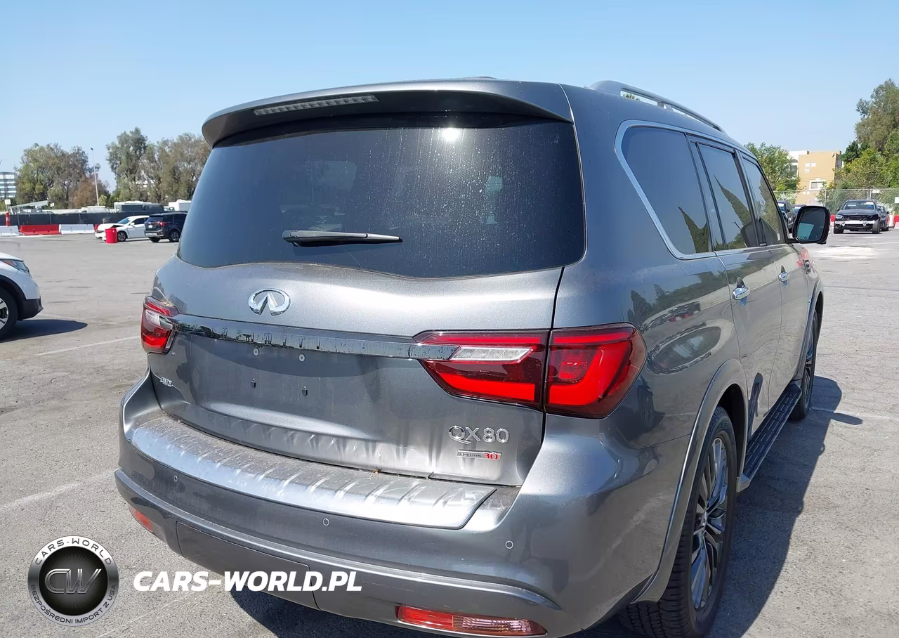 2020 Infiniti Qx80 Luxe Awd VIN:JN8AZ2NE6L9250017 - 4