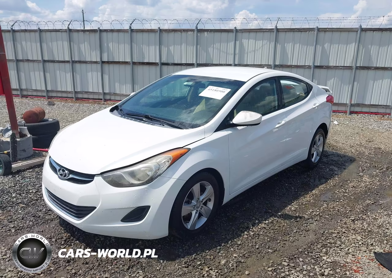 2013 Hyundai Elantra Gls VIN:5NPDH4AE8DH373257 - 2