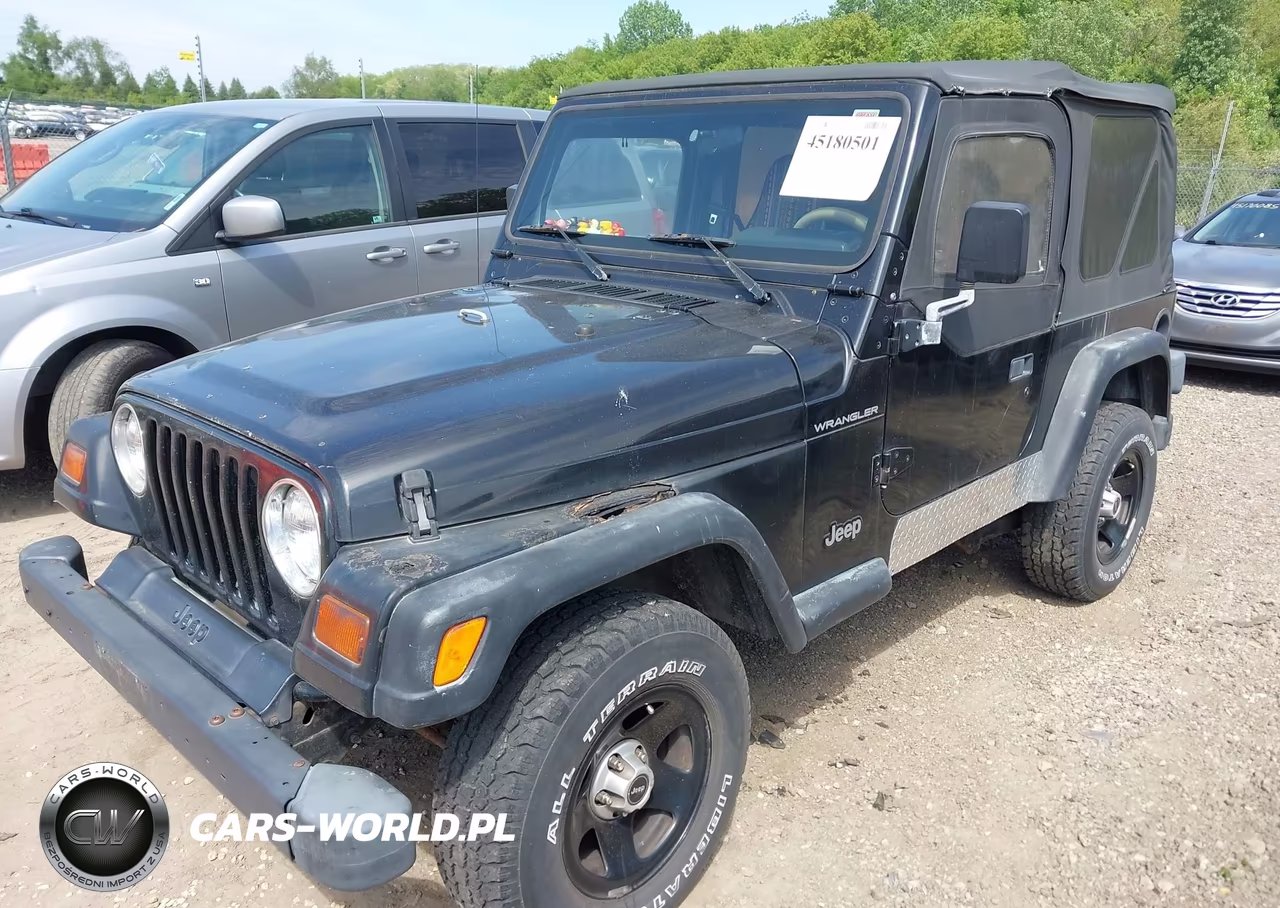 1997 Jeep Wrangler Se VIN:1J4FY29P4VP521231 - 2