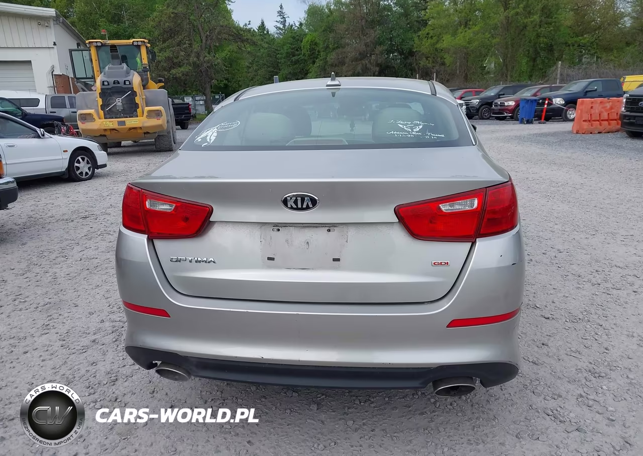 2014 Kia Optima Lx VIN:KNAGM4A70E5458604 - 16