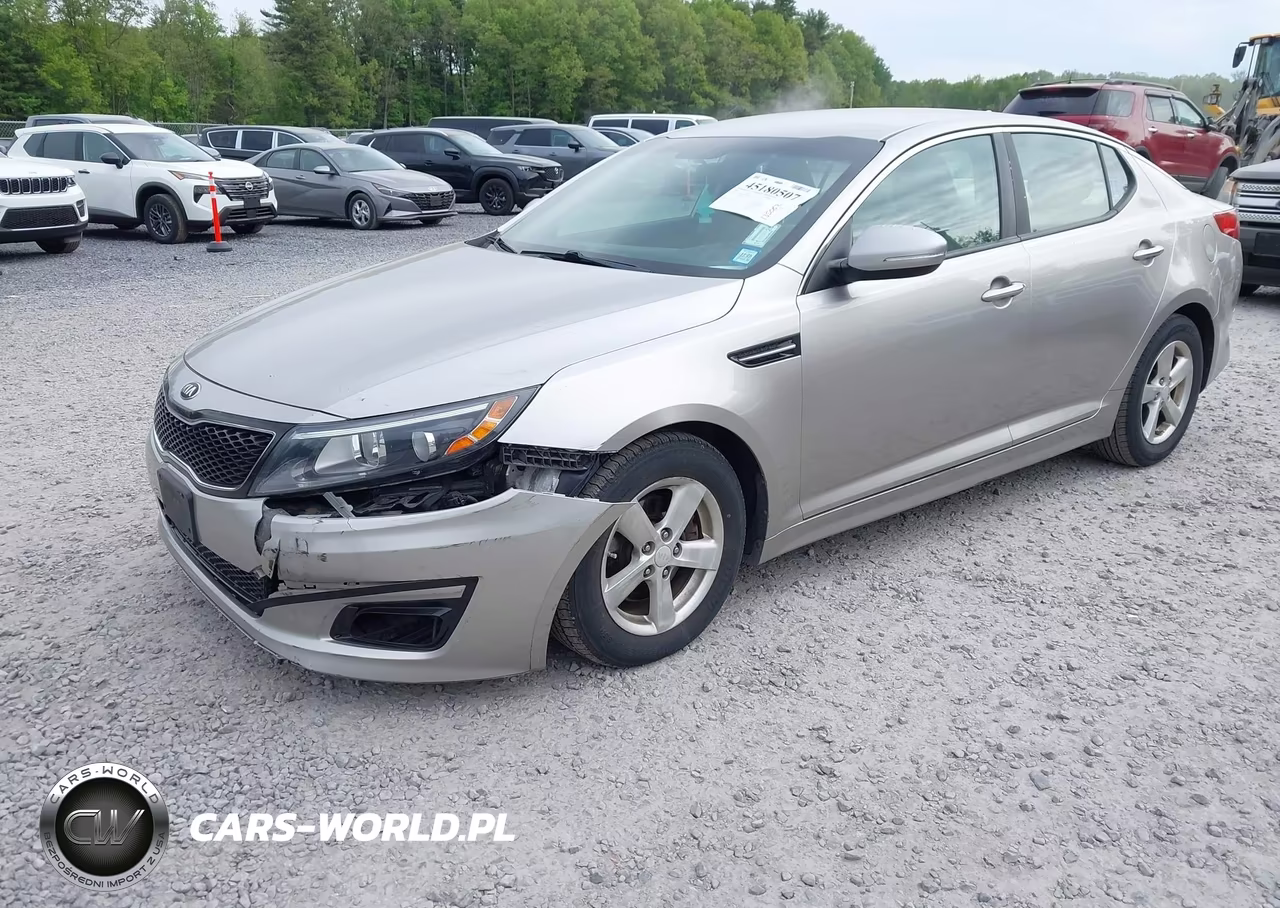 2014 Kia Optima Lx VIN:KNAGM4A70E5458604 - 2