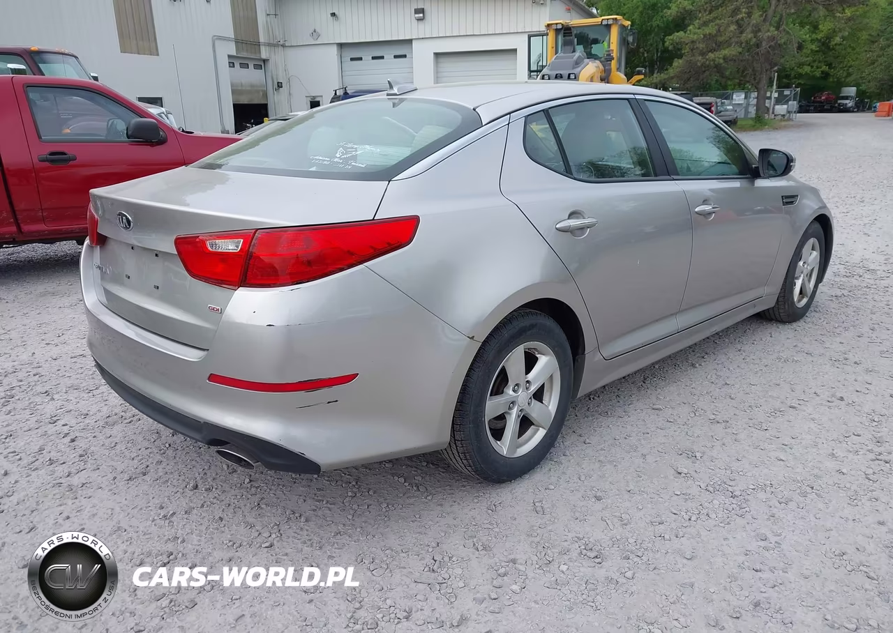 2014 Kia Optima Lx VIN:KNAGM4A70E5458604 - 4