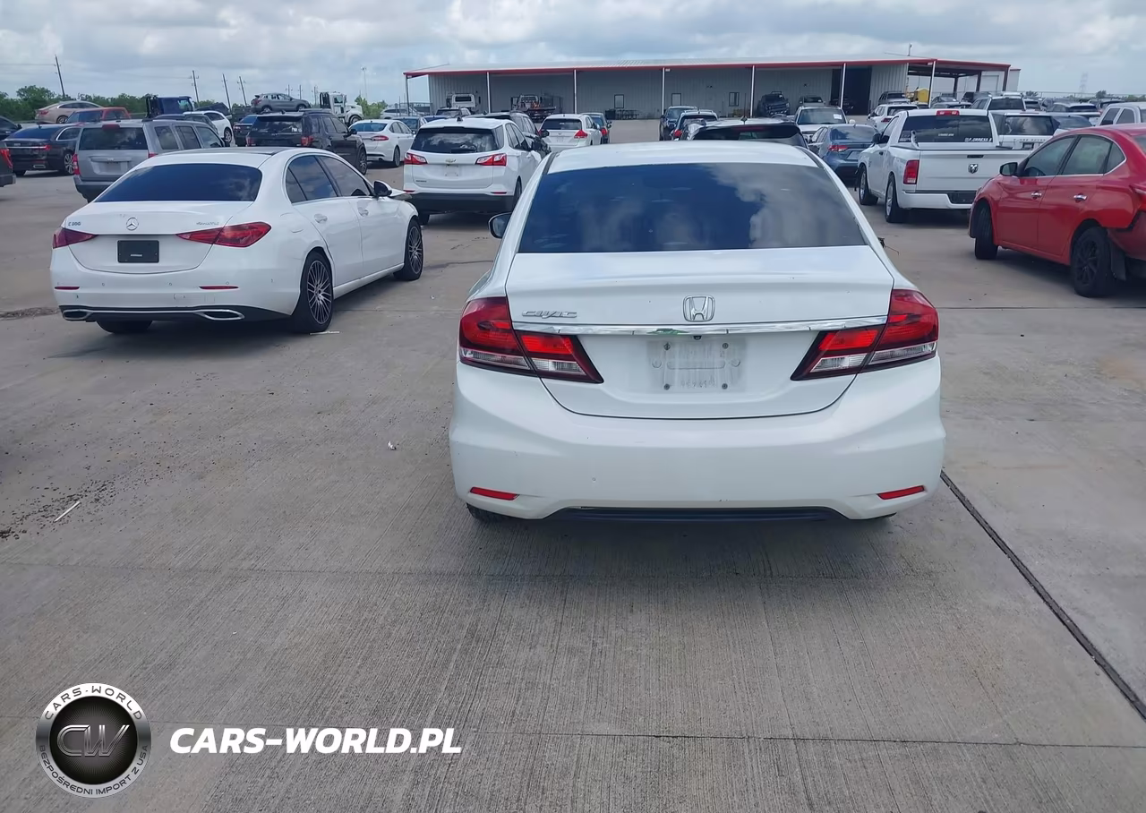 2014 Honda Civic Lx VIN:19XFB2F51EE014460 - 16