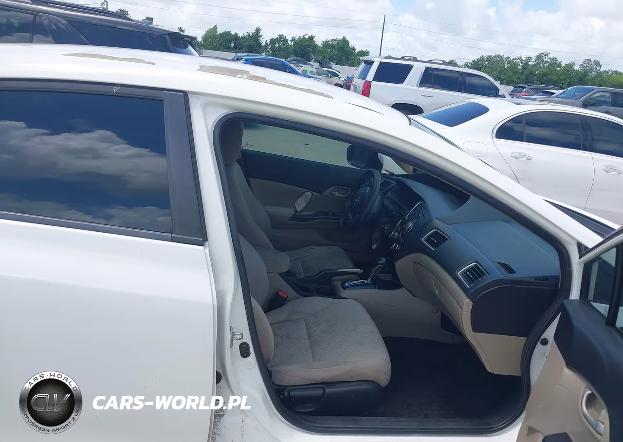 2014 Honda Civic Lx VIN:19XFB2F51EE014460 - 5