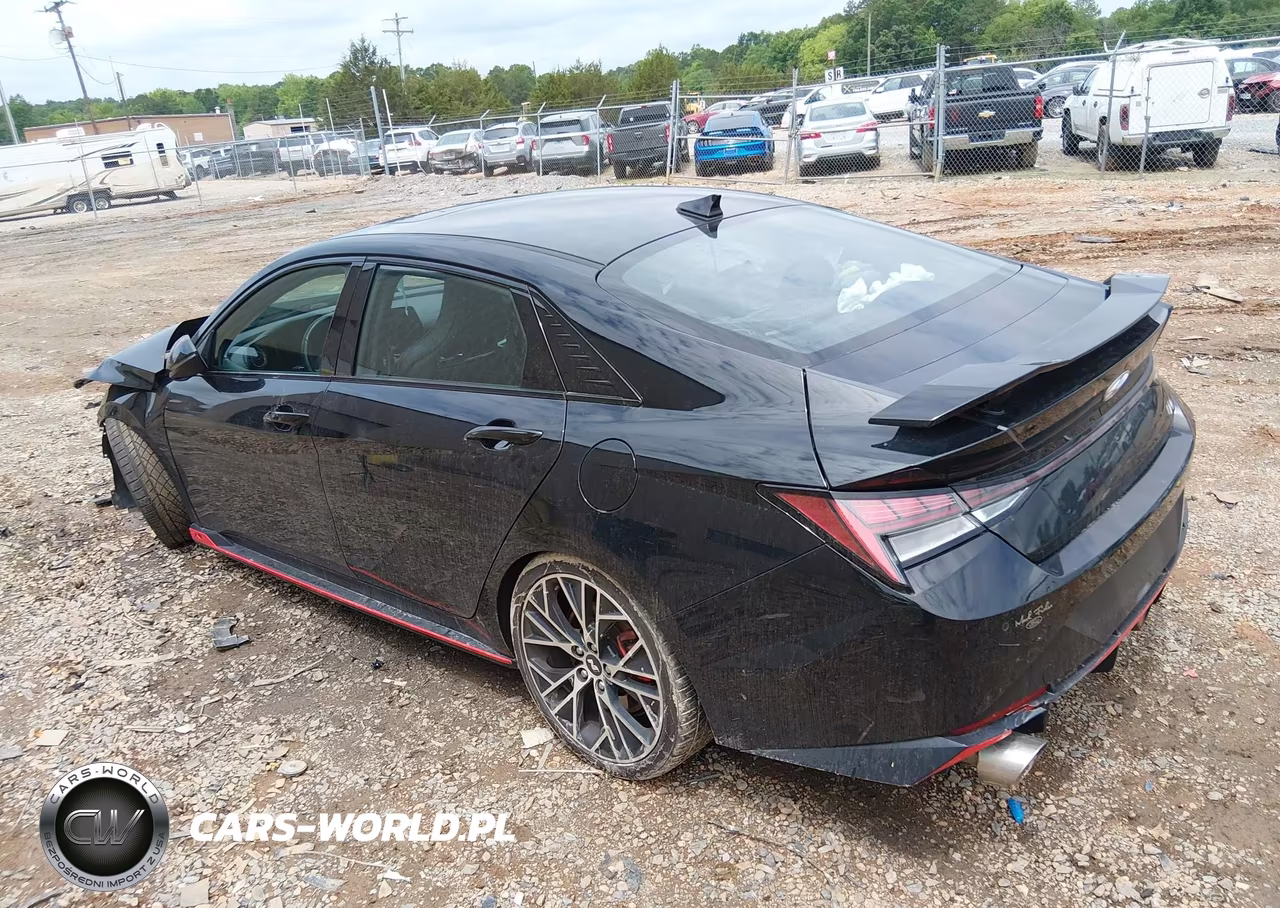 2022 Hyundai Elantra N VIN:KMHLW4AK7NU005825 - 3