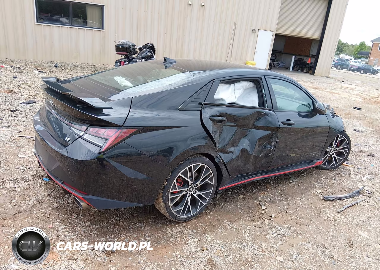 2022 Hyundai Elantra N VIN:KMHLW4AK7NU005825 - 4