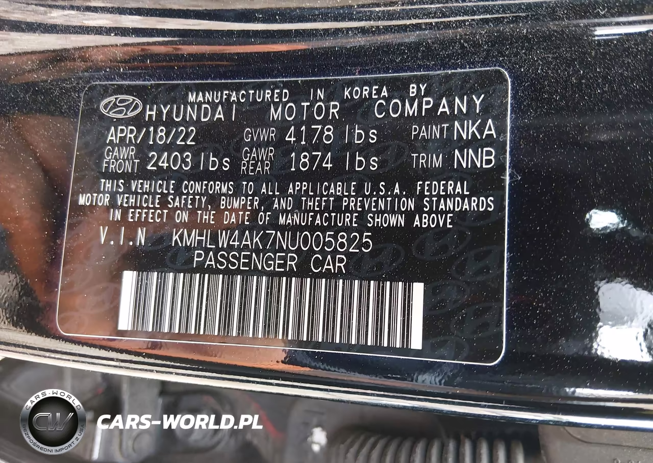 2022 Hyundai Elantra N VIN:KMHLW4AK7NU005825 - 9