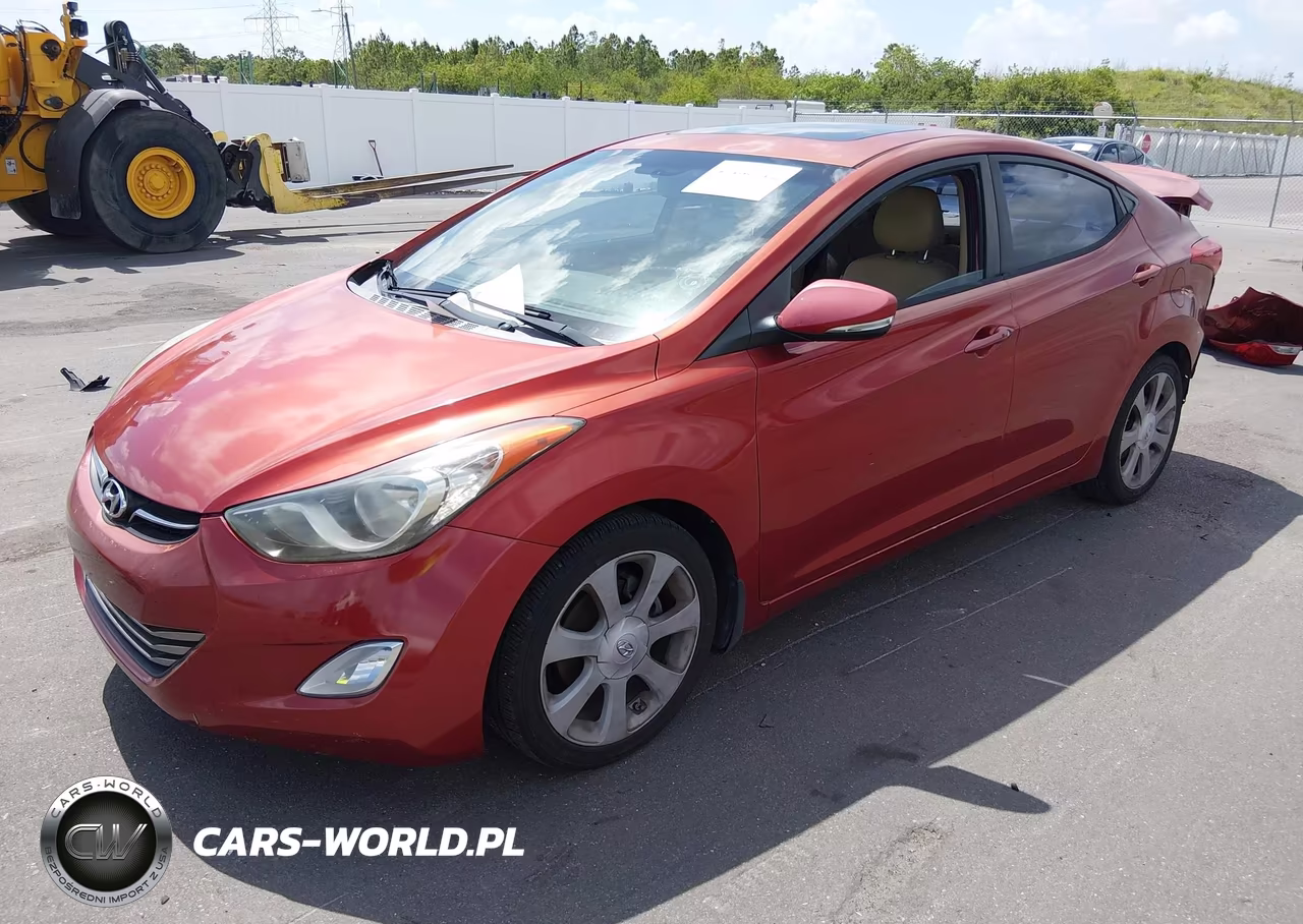 2011 Hyundai Elantra Limited (Ulsan Plant) VIN:KMHDH4AE3BU128123 - 2