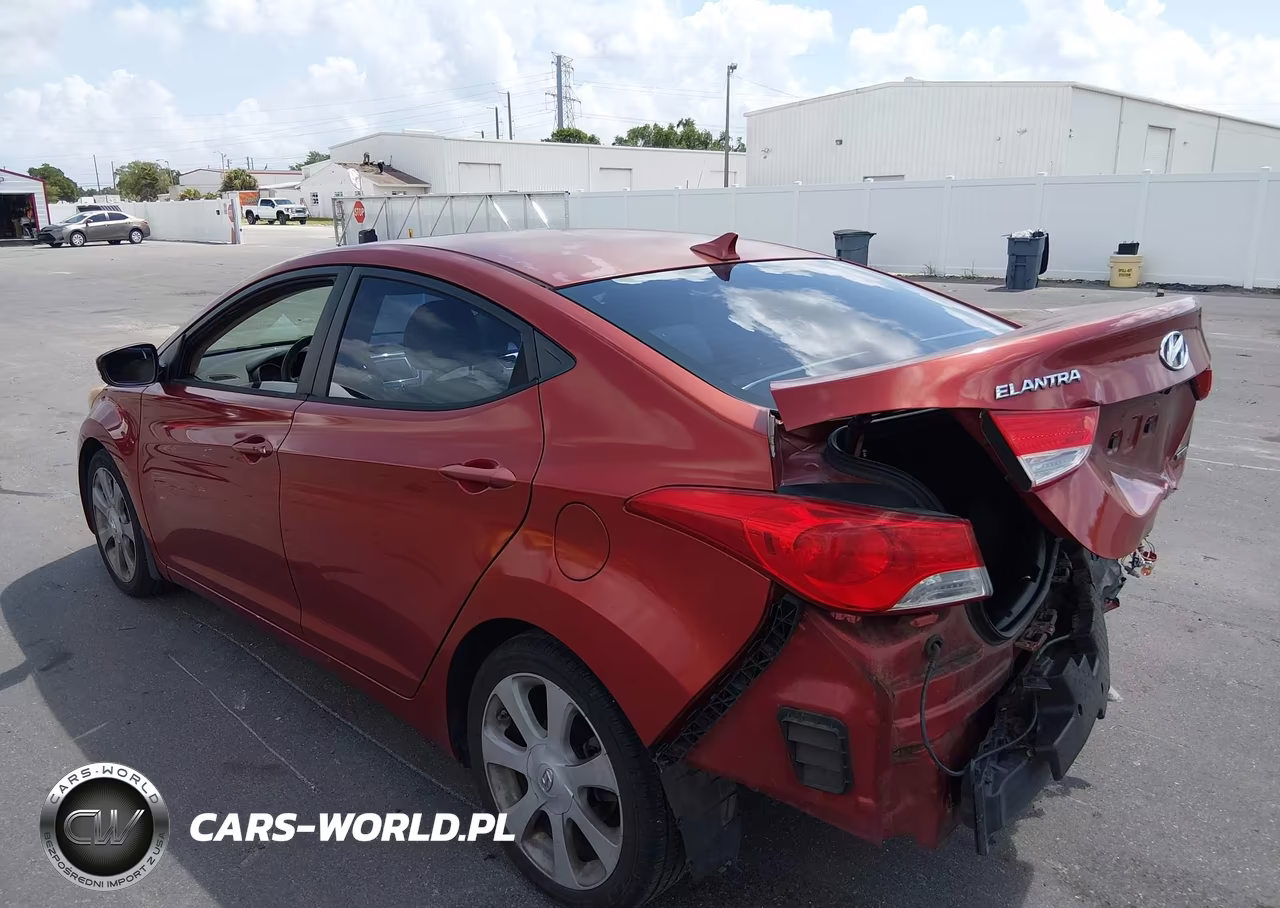 2011 Hyundai Elantra Limited (Ulsan Plant) VIN:KMHDH4AE3BU128123 - 3
