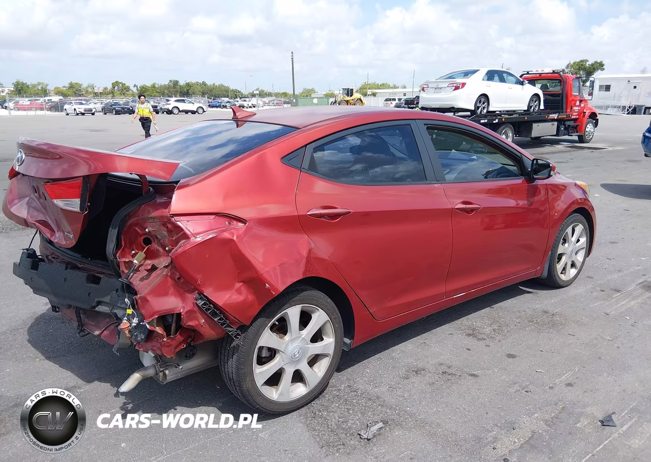 2011 Hyundai Elantra Limited (Ulsan Plant) VIN:KMHDH4AE3BU128123 - 4